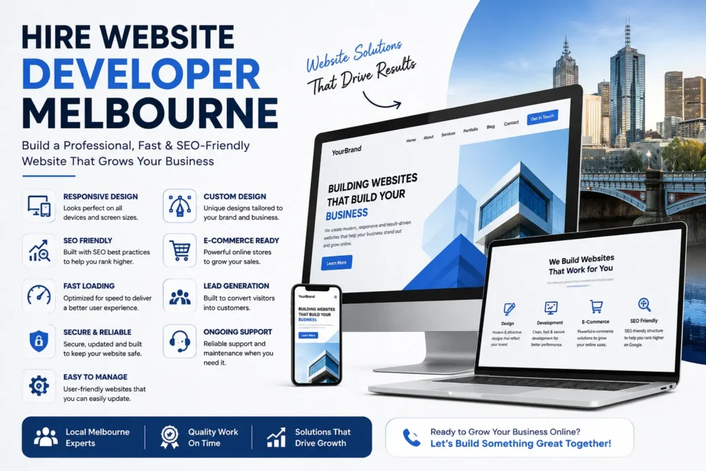 Hire Website Developer Melbourne