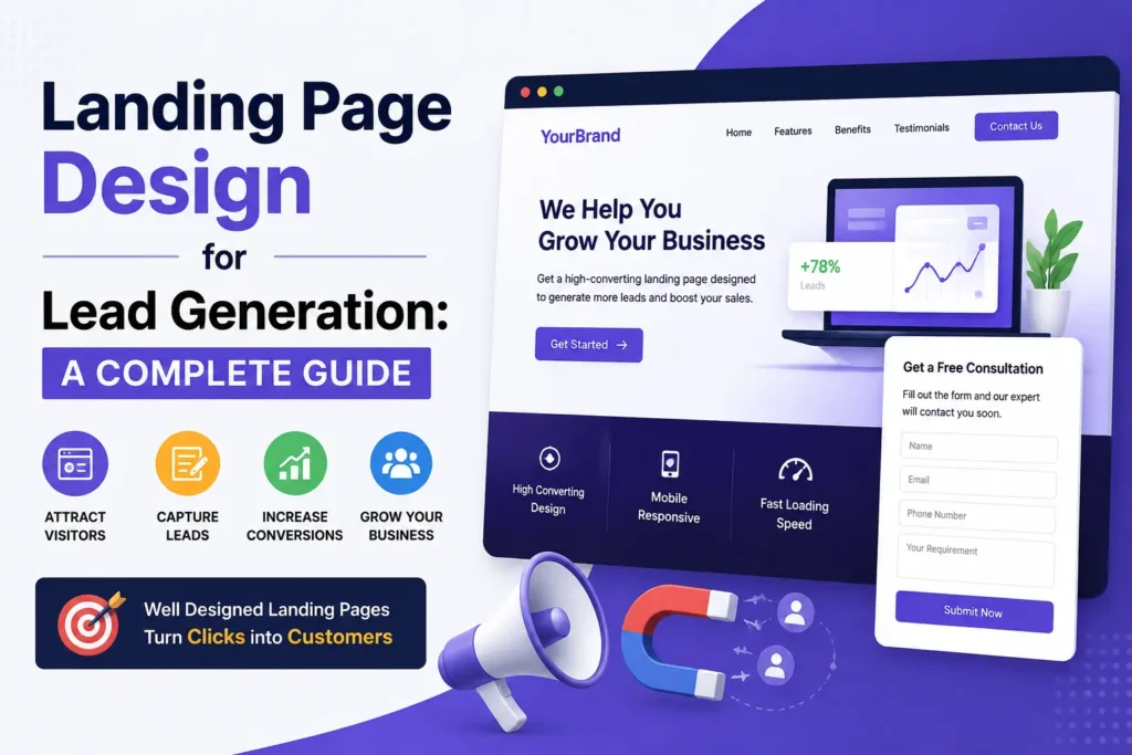 Landing Page Design for Lead Generation: A Complete Guide